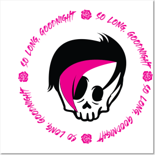 Emo Skull Posters and Art